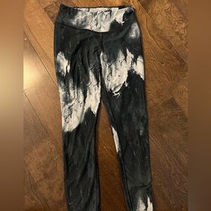 Nike Black and White Leggings